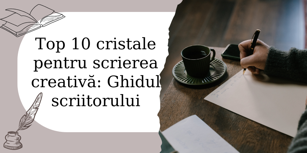 Top 10 cristale pentru scrierea creativă: Ghidul scriitorului