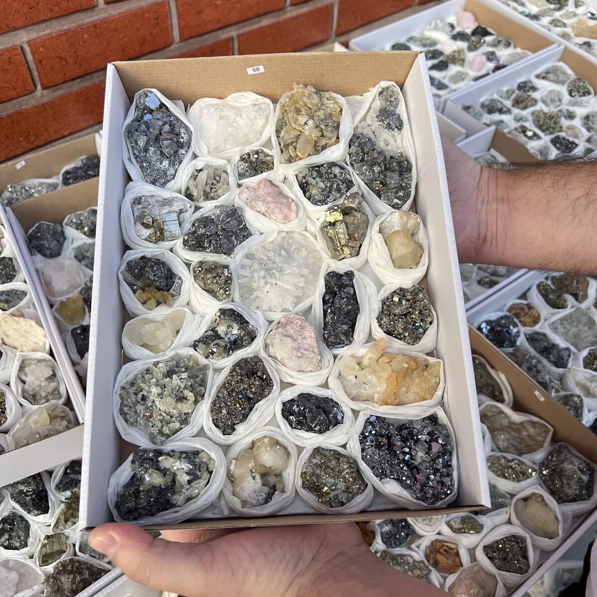 Lot flori de mina pentru colectie, unicat, 2kg - LOT68
