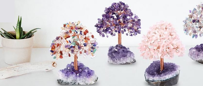 Copacii de cristal Vindecare, eleganță, rafinament și frumusețe naturală1