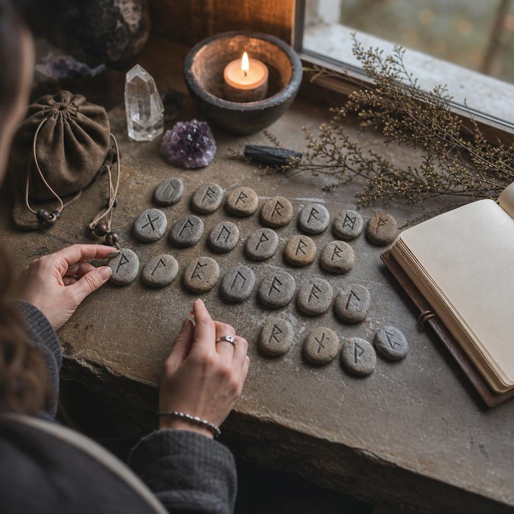 Cele 24 de rune nordice: ghid pentru incepatori – scenă editorială