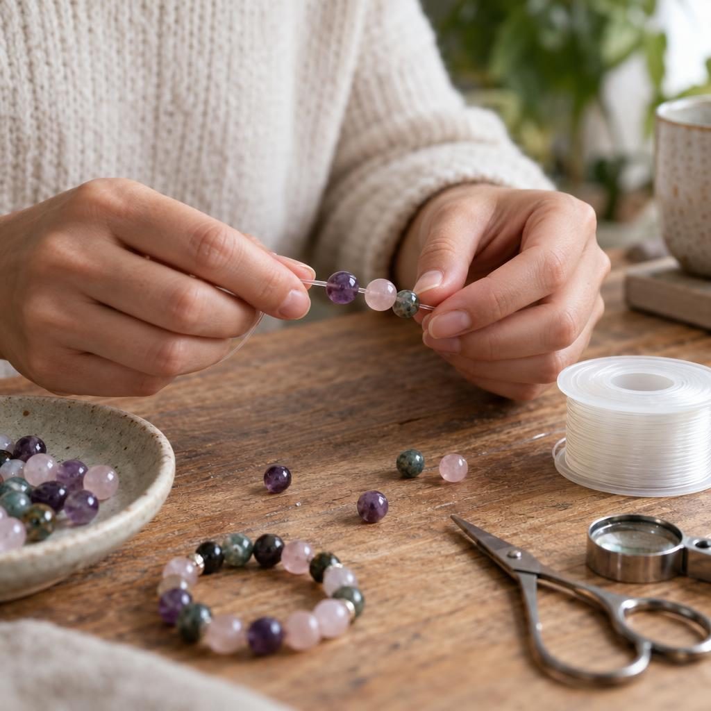 Cum alegi elasticul pentru bratari cu pietre naturale – imagine principală