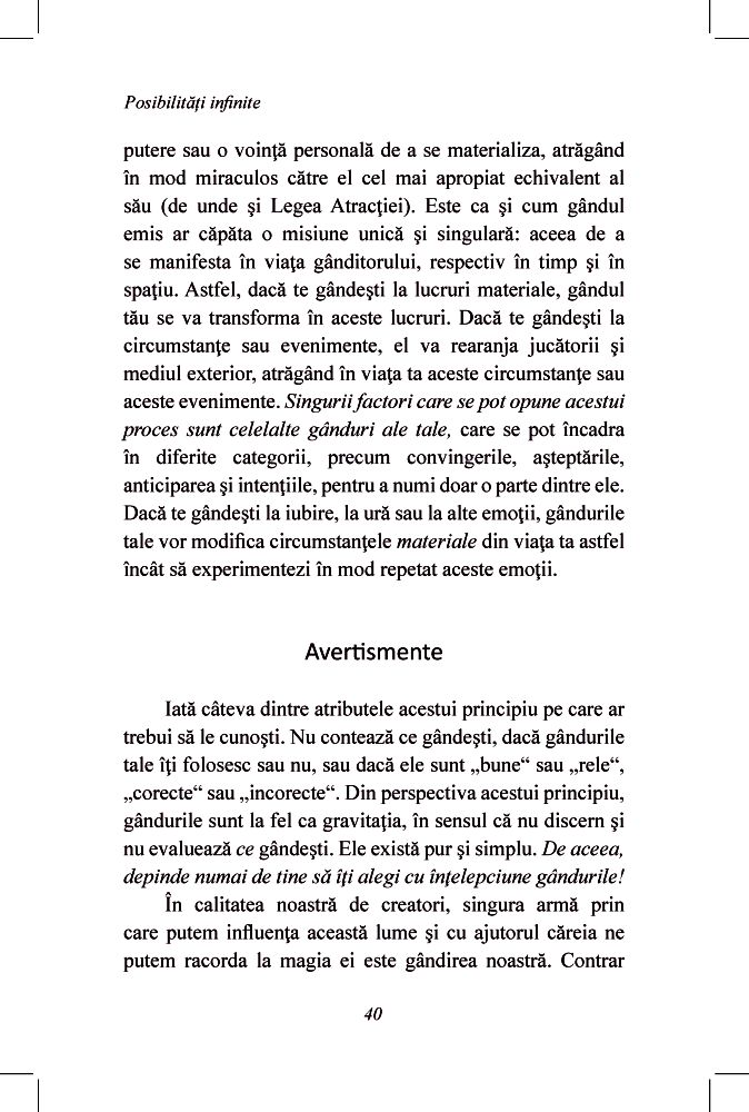 Posibilitatiinfinite