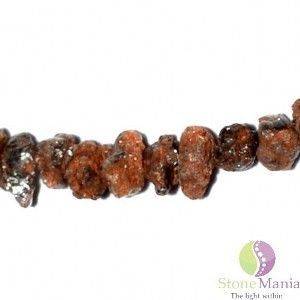 Bratara diamant natural brut brun 2