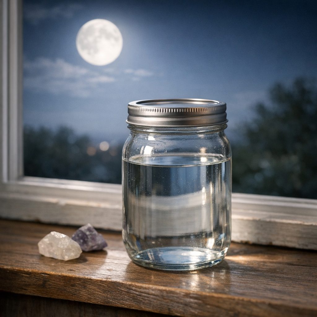 What is moon water and how can you use it naturally?