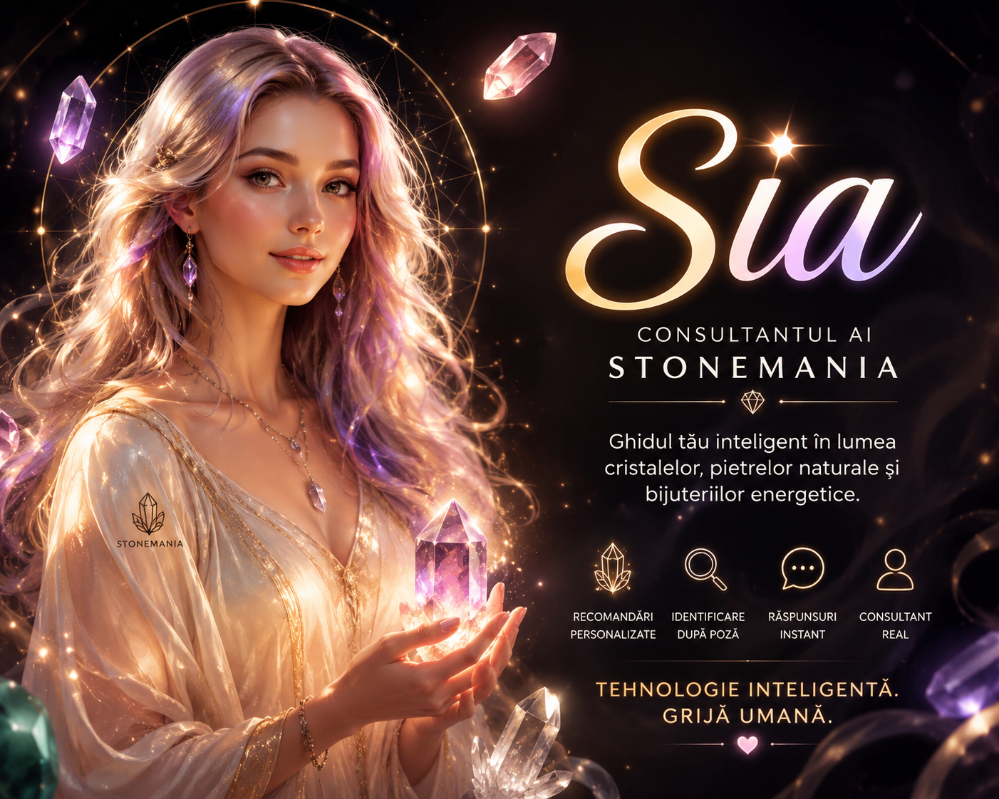 Sia, noul consultant AI STONEMANIA