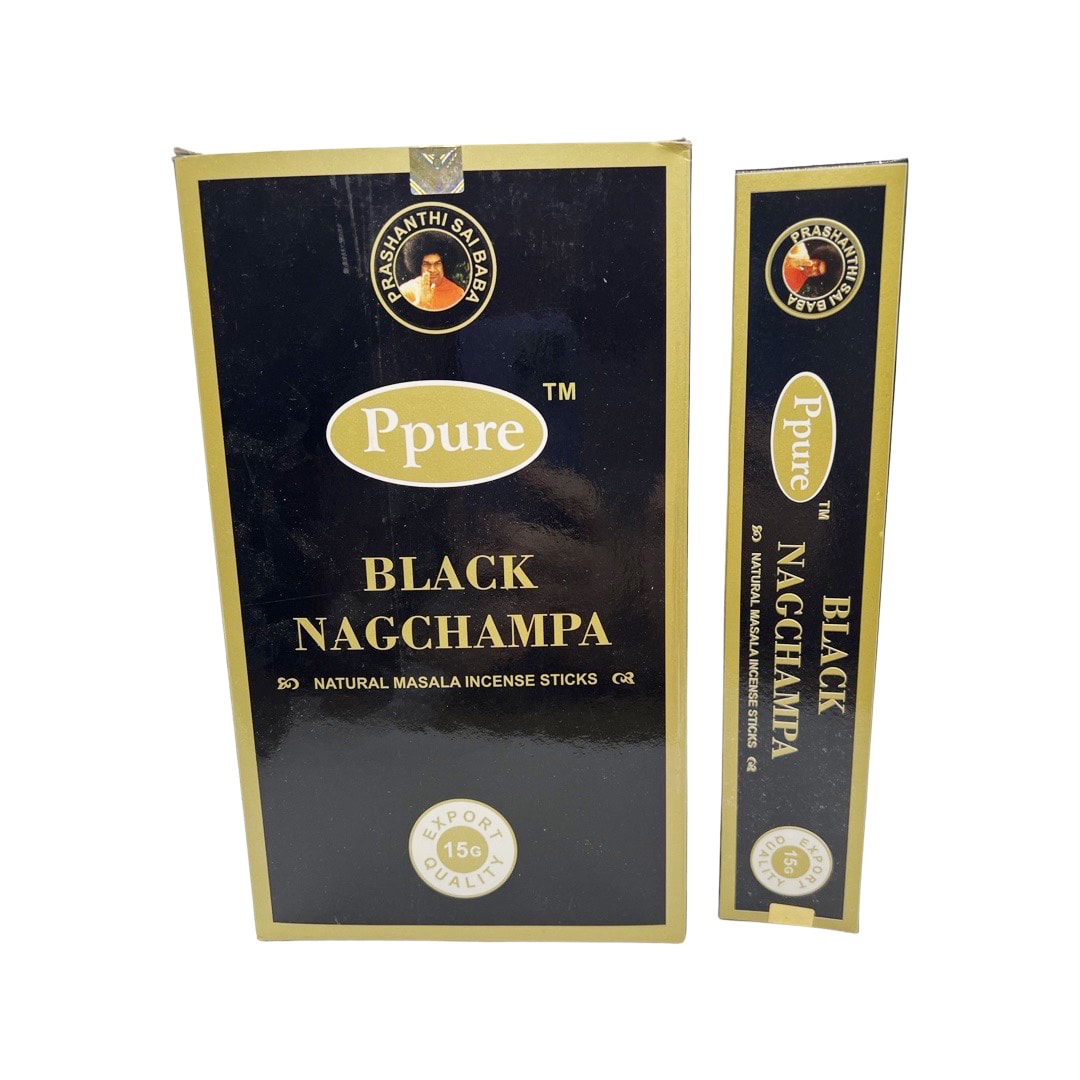 Betisoare parfumate ppure nag champa black 15g