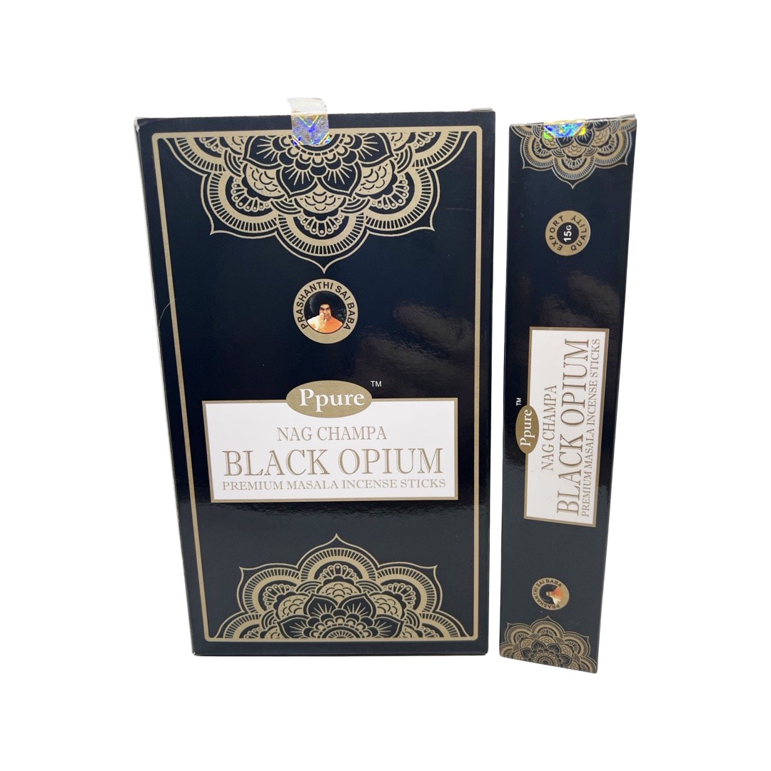 Betisoare parfumate ppure nag champa black opium 15g