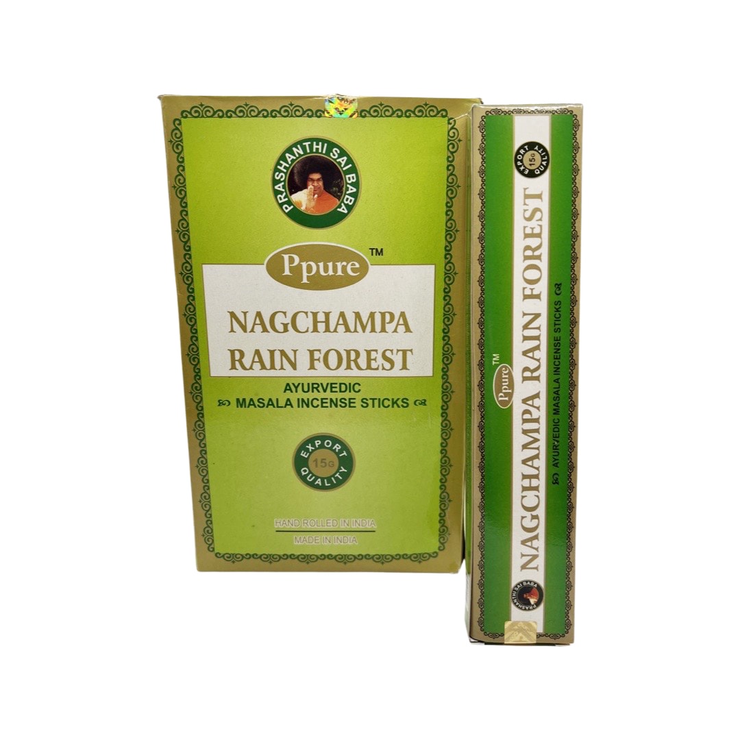 Betisoare parfumate ppure nag champa rainforest 15g