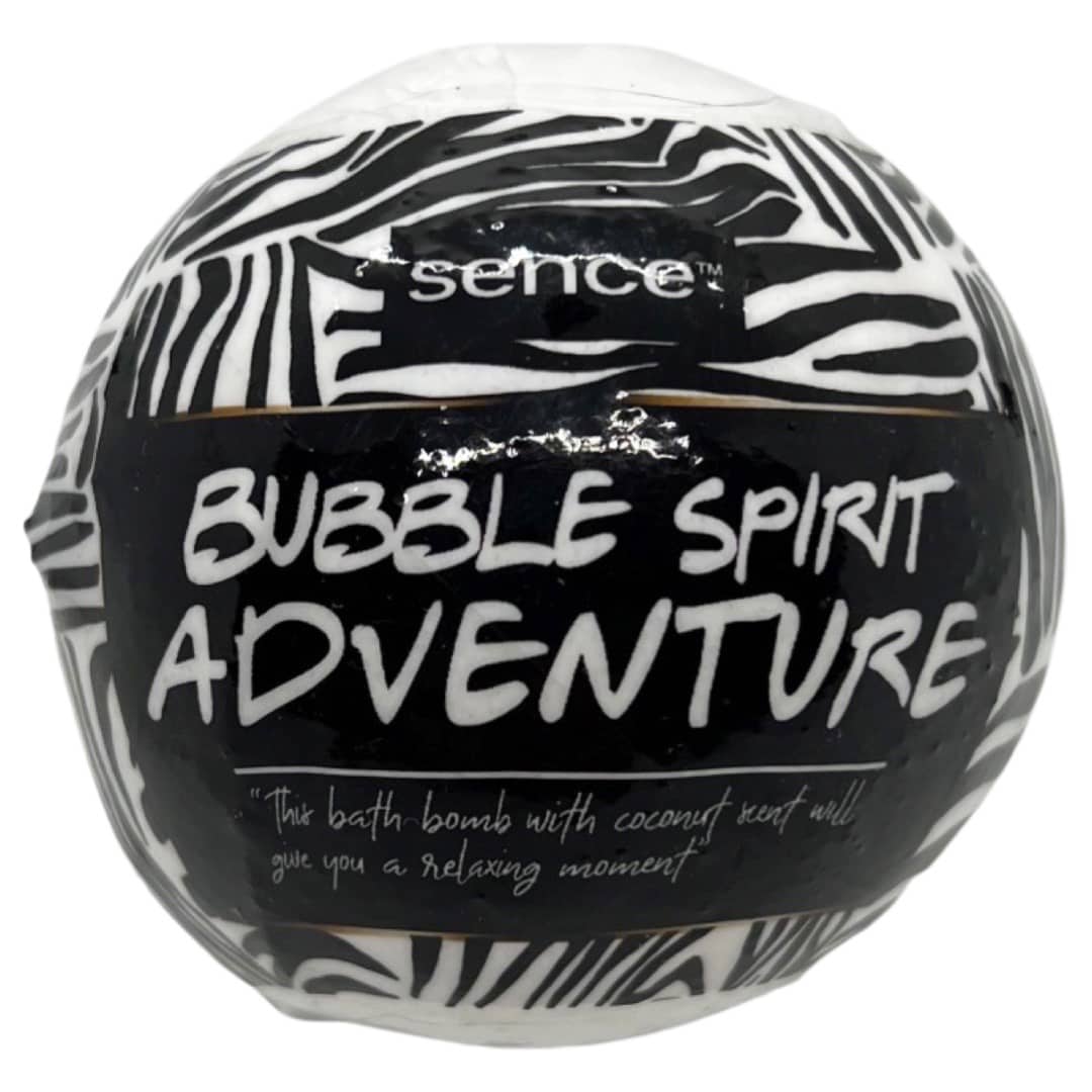 Bomba de baie efervescenta sence beauty bubble spirit adventure - 120g coconut