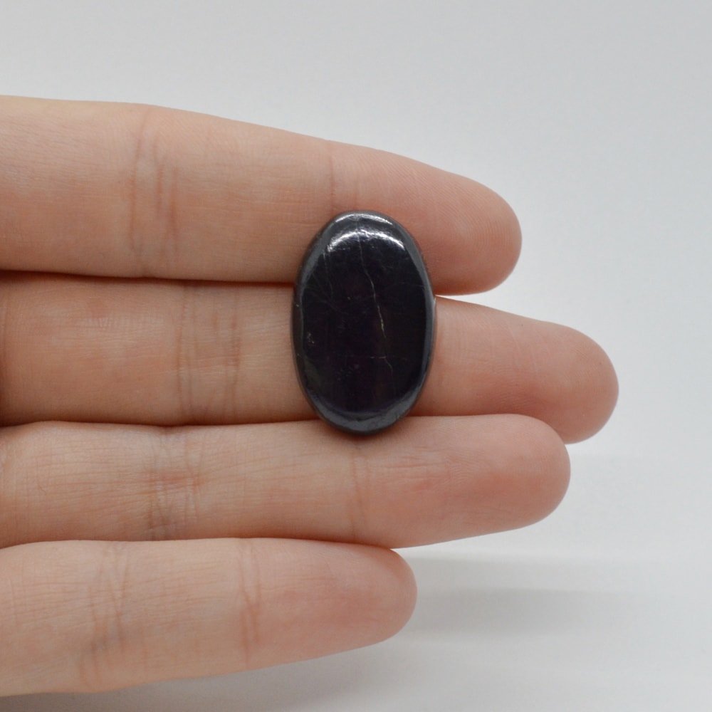 Cabochon purpurit rusia 24x16x6mm c38