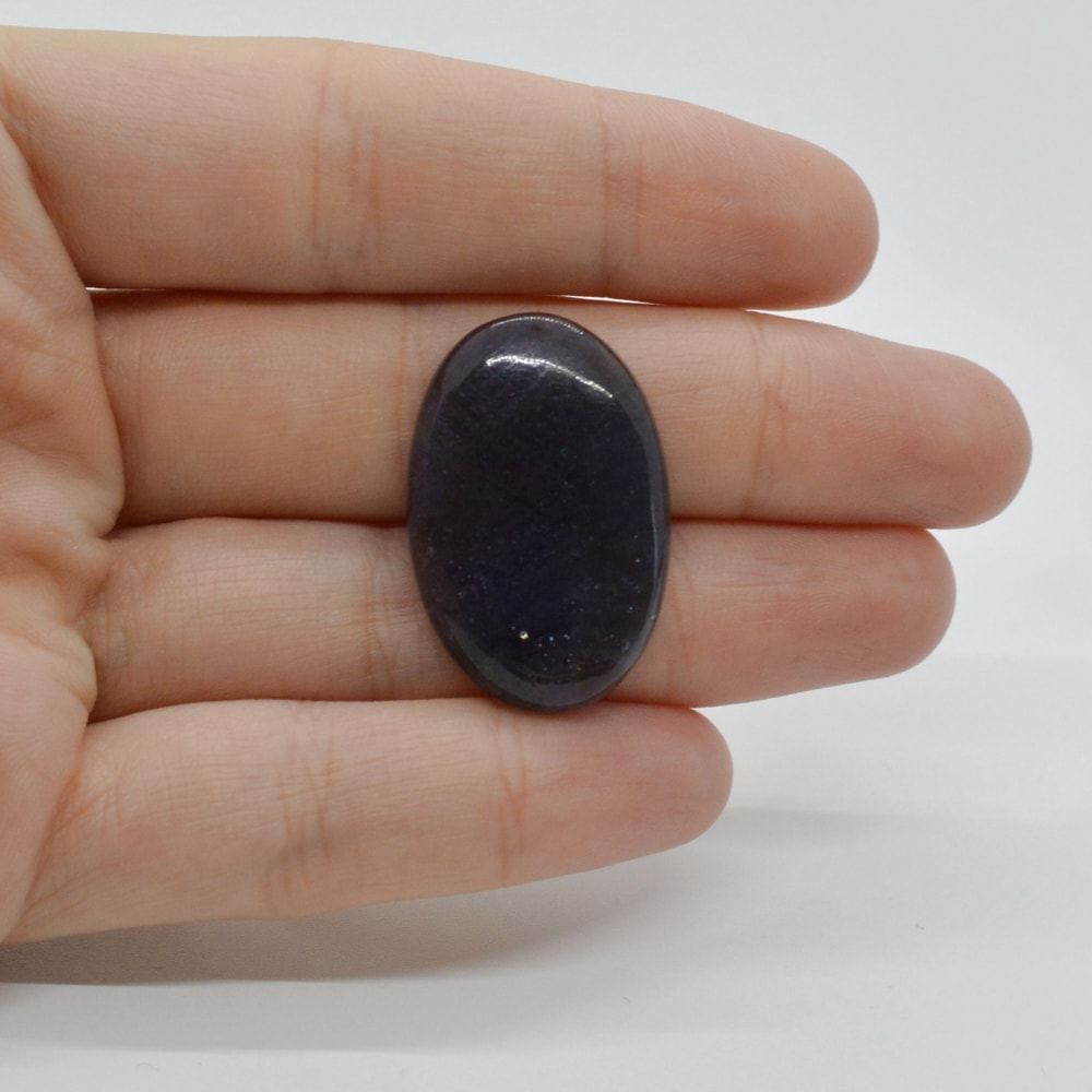 Cabochon iolith sun stone 29x19x5mm c23