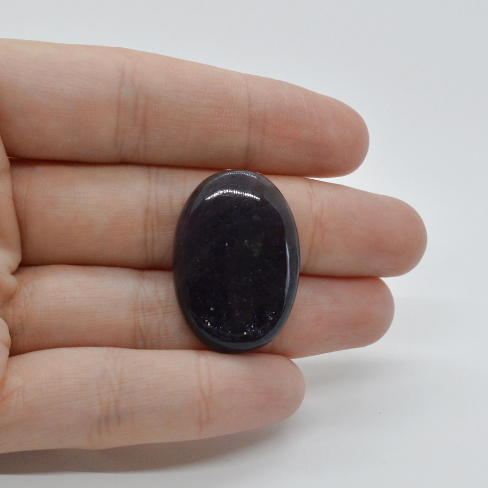 Cabochon iolith sun stone 29x20x6mm c55