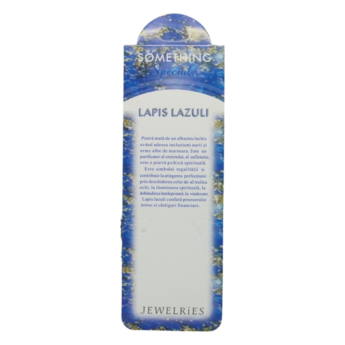 Cartonas cu informatii despre lapis lazuli 19cm