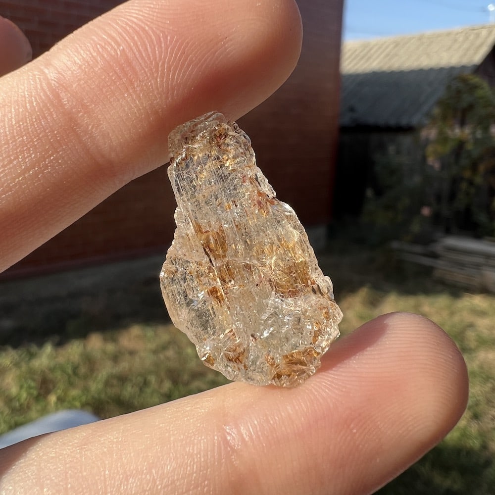 Fenacit nigerian - cristal natural unicat c18