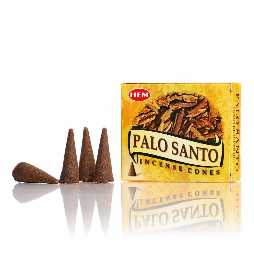 Conuri parfumate fumigatie hem palo santo 10 buc