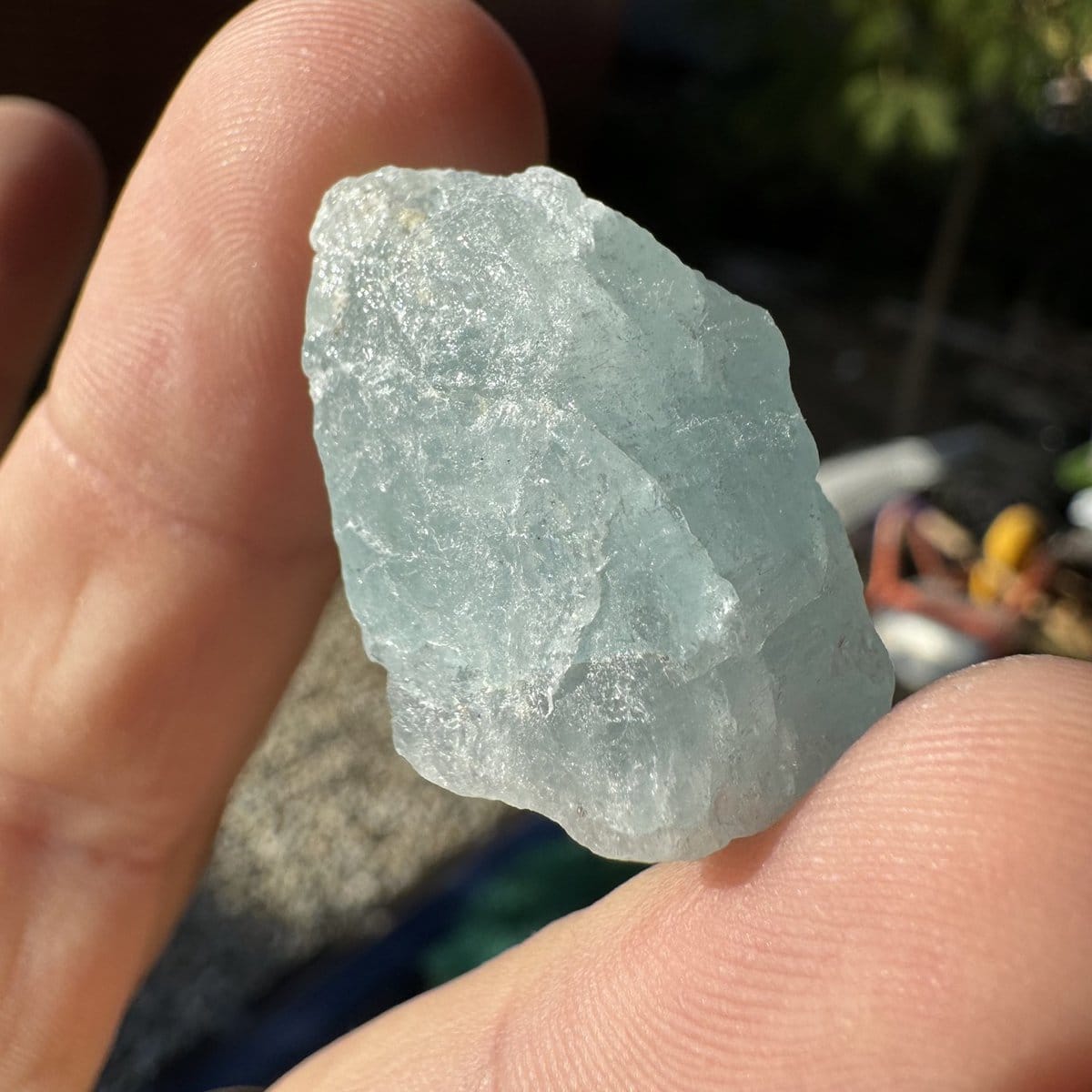 Acvamarin pakistan cristal natural unicat c1