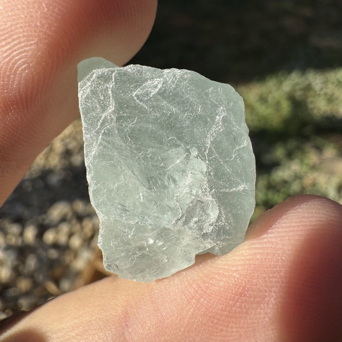 Acvamarin pakistan cristal natural unicat c2