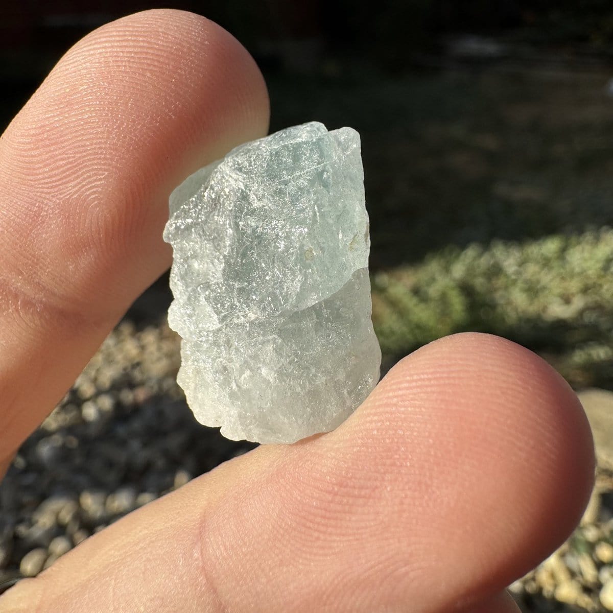 Acvamarin pakistan cristal natural unicat c3
