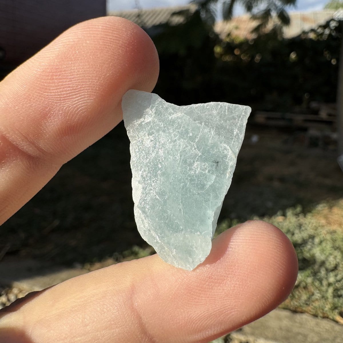 Acvamarin pakistan cristal natural unicat c7