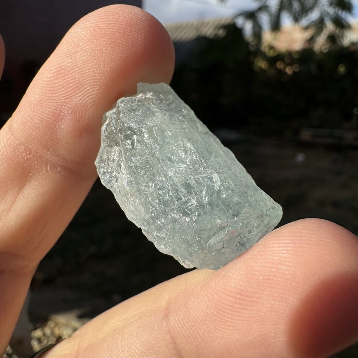 Acvamarin pakistan cristal natural unicat c9