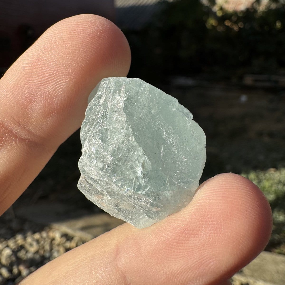 Acvamarin pakistan cristal natural unicat c13