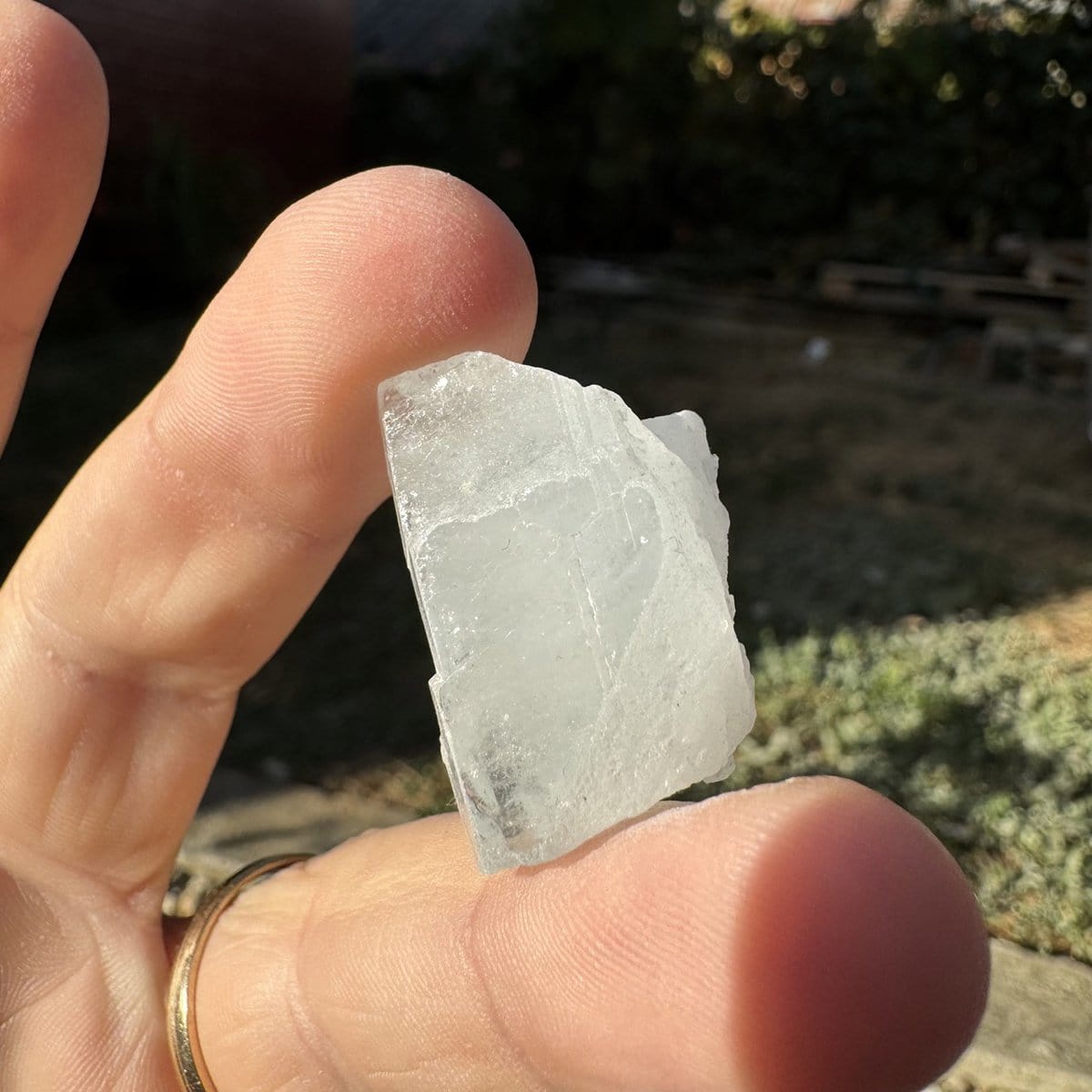 Acvamarin pakistan cristal natural unicat c15
