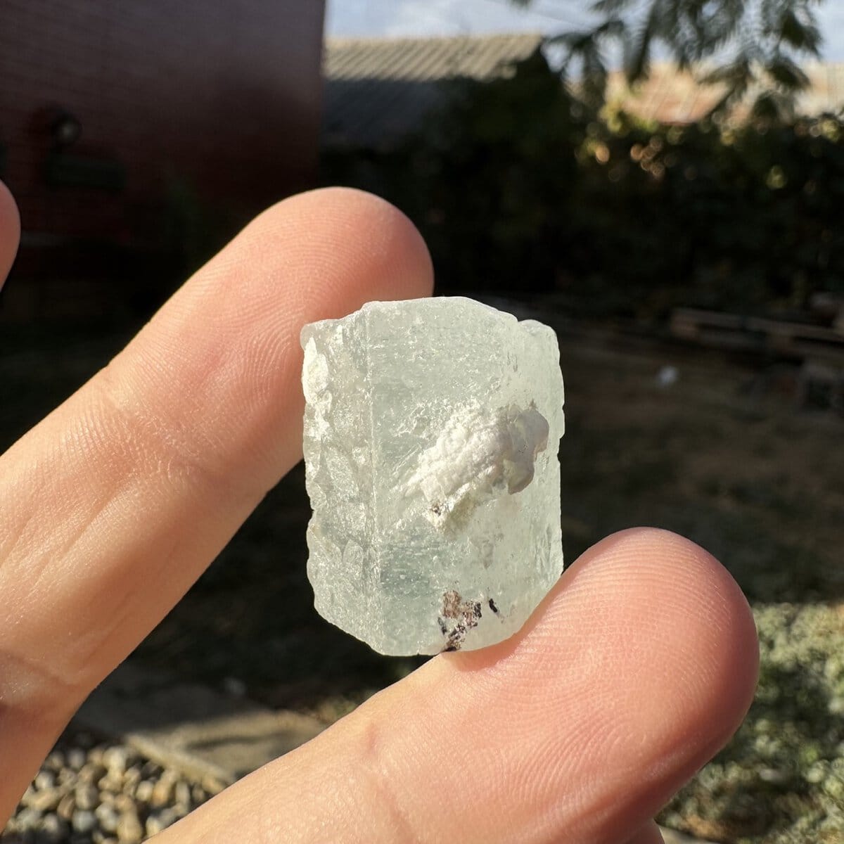 Acvamarin pakistan cristal natural unicat c19