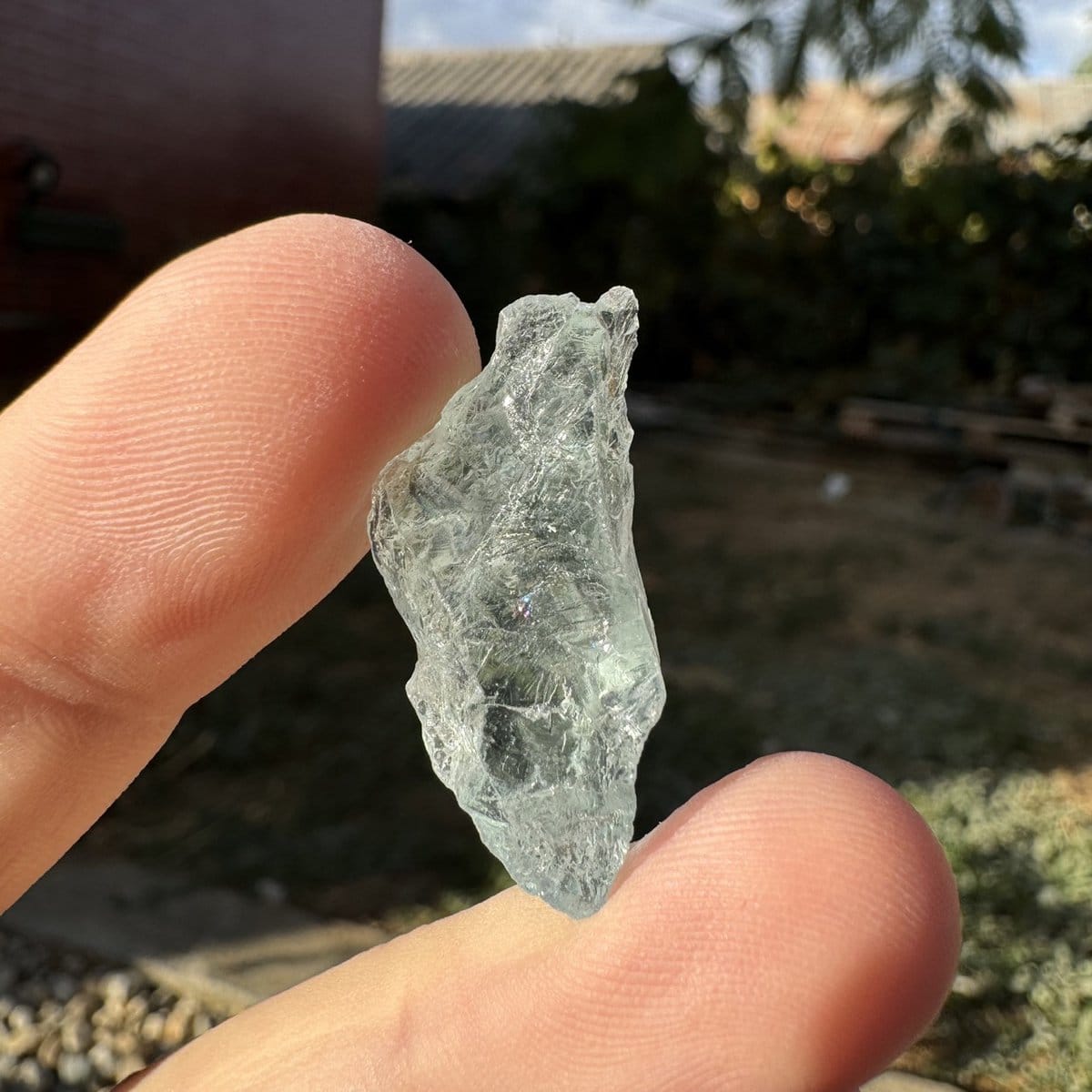 Acvamarin pakistan cristal natural unicat c22