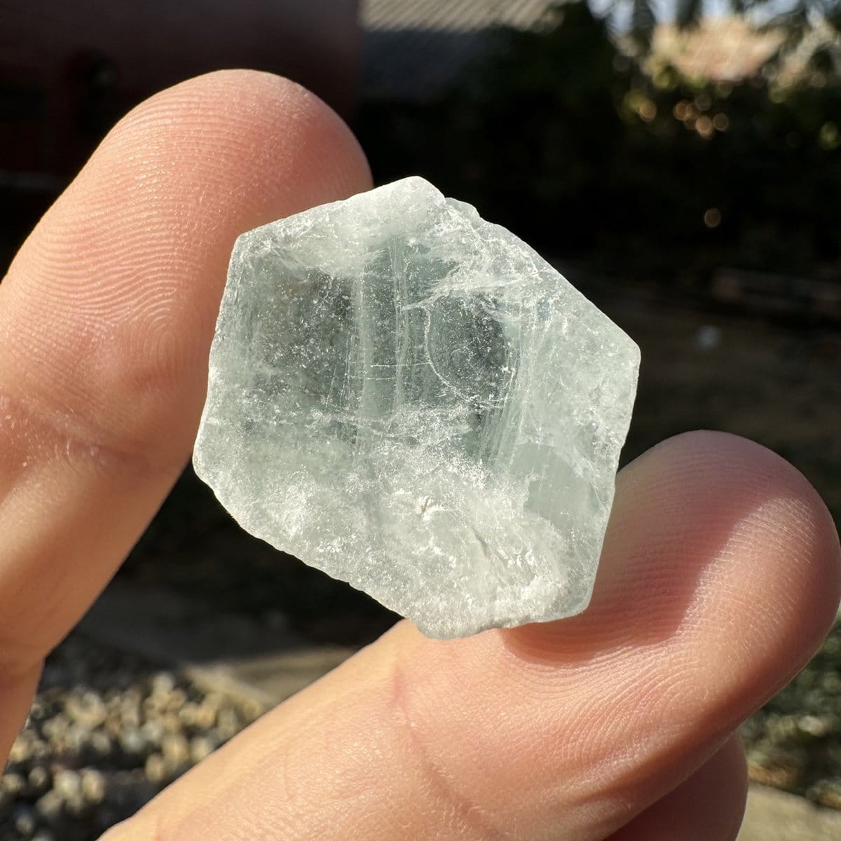 Acvamarin pakistan cristal natural unicat c23