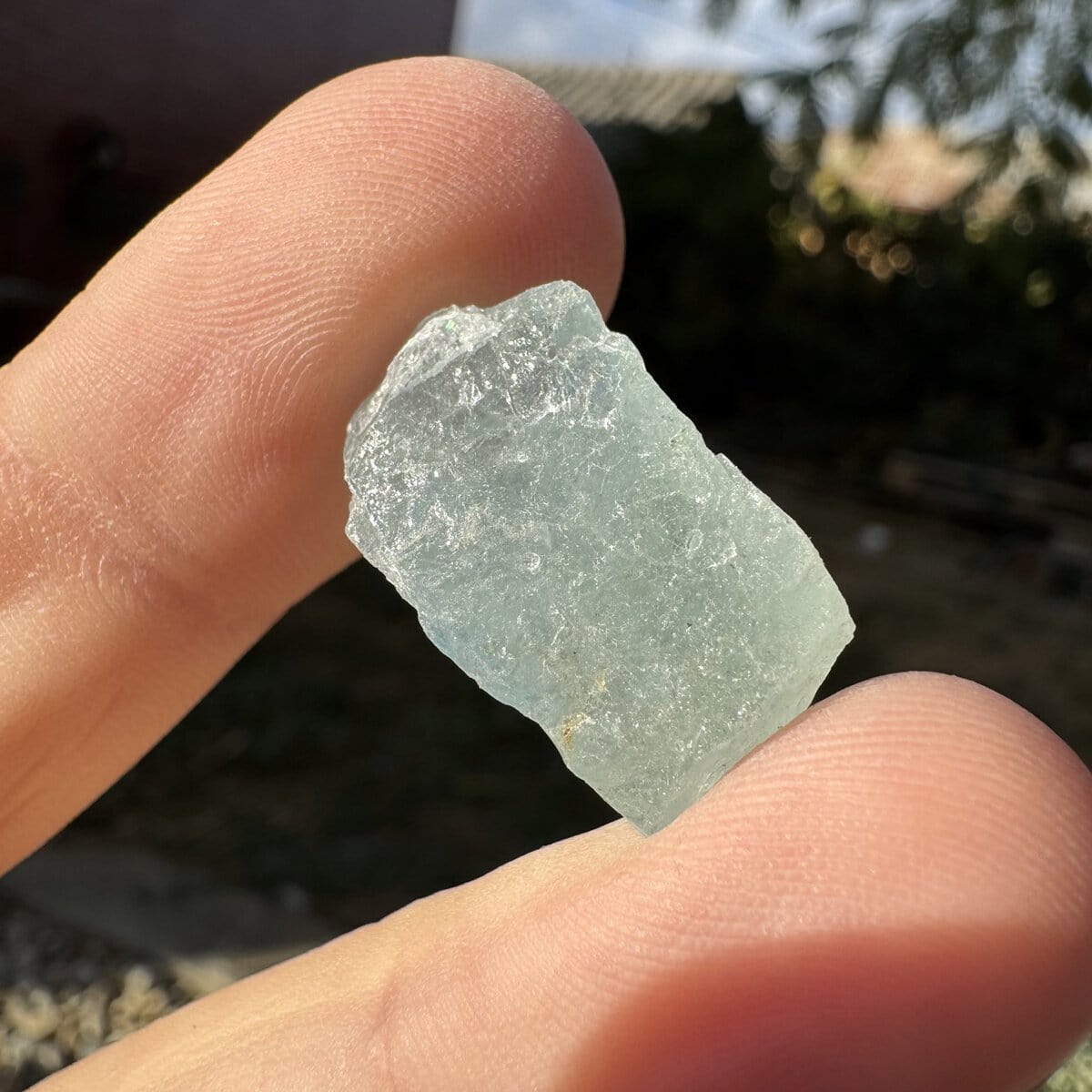Acvamarin pakistan cristal natural unicat c24