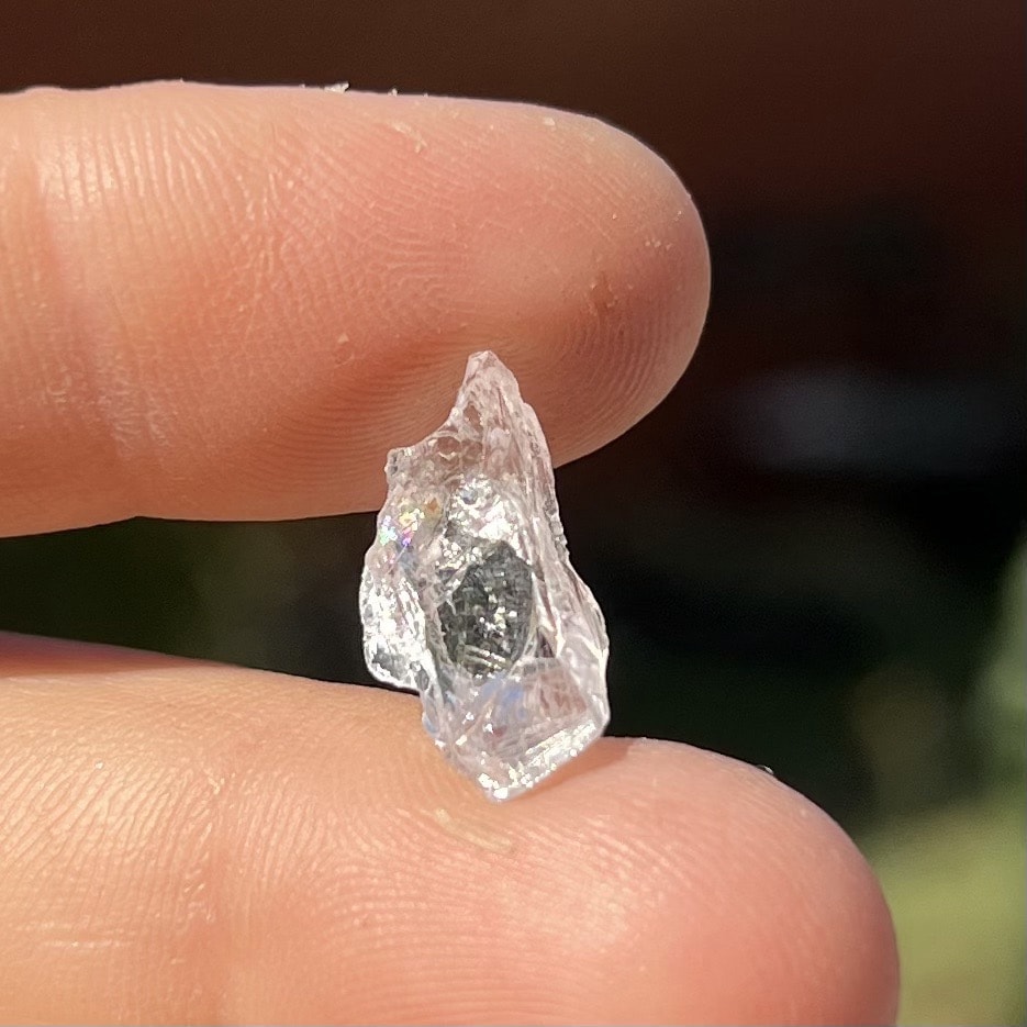 Fenacit nigerian cristal natural unicat b2