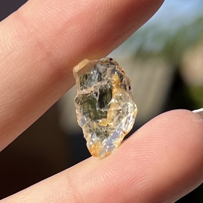Fenacit nigerian cristal natural unicat b30