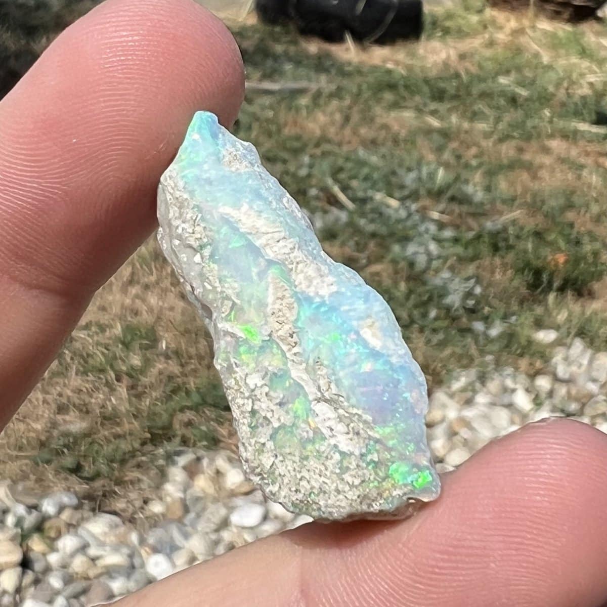 Opal de foc aaa cristal natural unicat a2