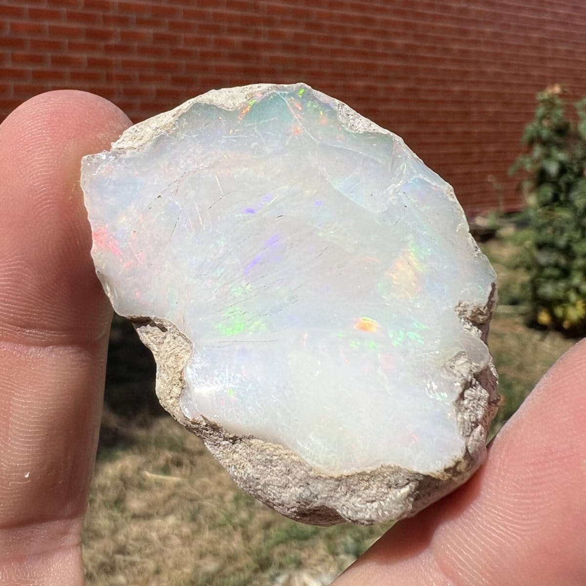 Opal de foc aaa cristal natural unicat a8