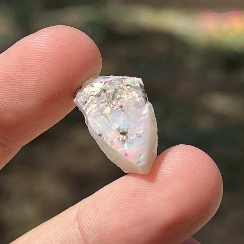 Opal de foc aaa cristal natural unicat a42