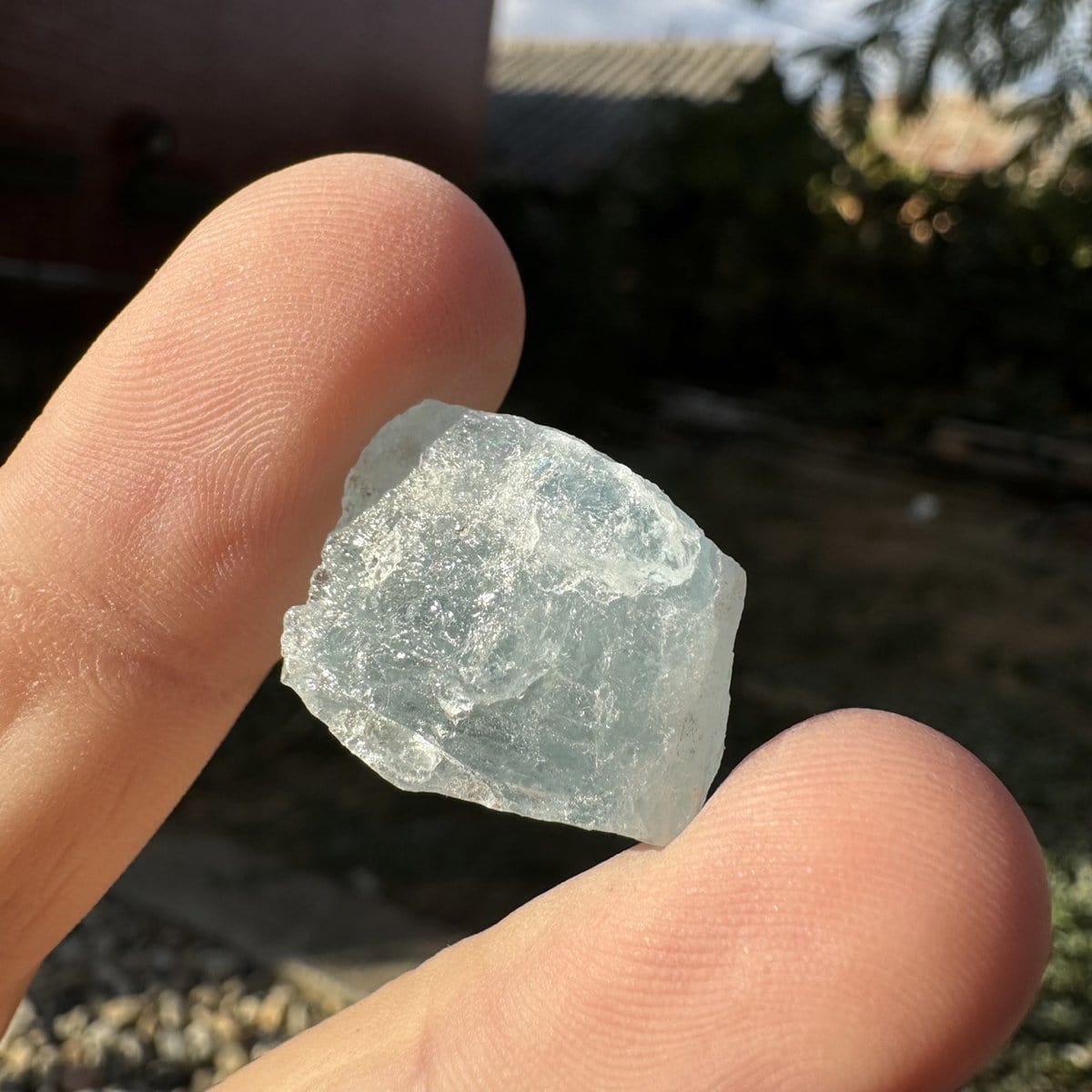 Acvamarin pakistan cristal natural unicat c30