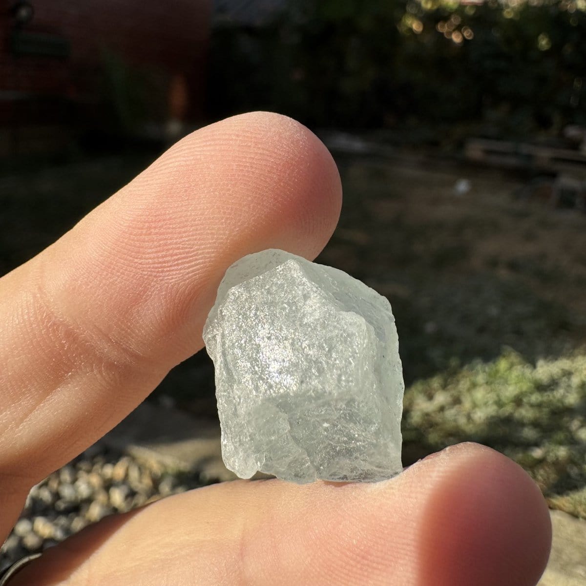 Acvamarin pakistan cristal natural unicat c32