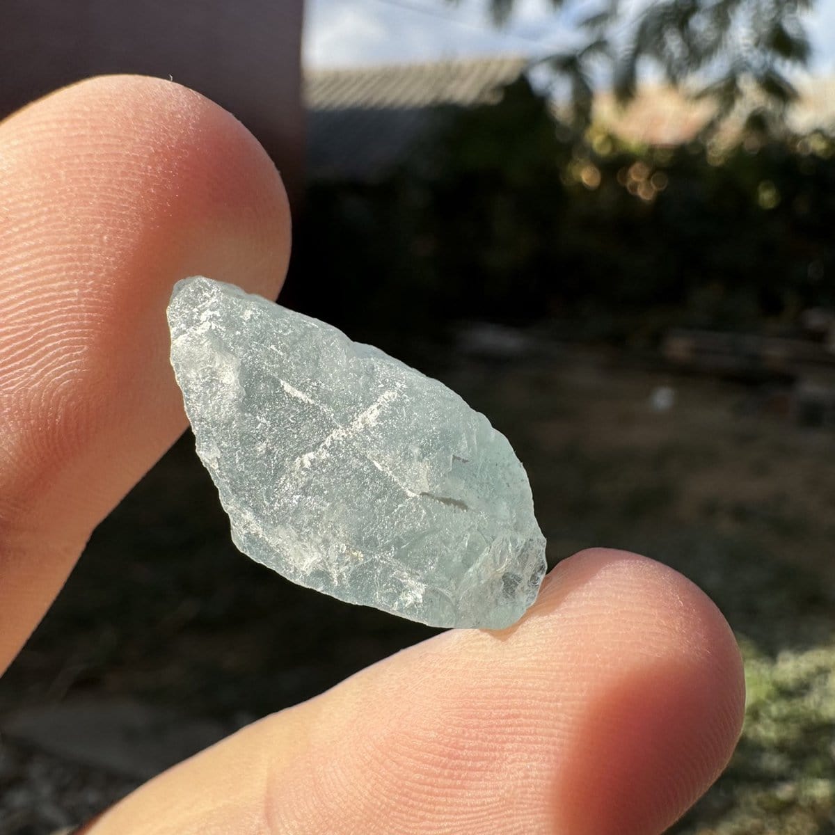 Acvamarin pakistan cristal natural unicat c33