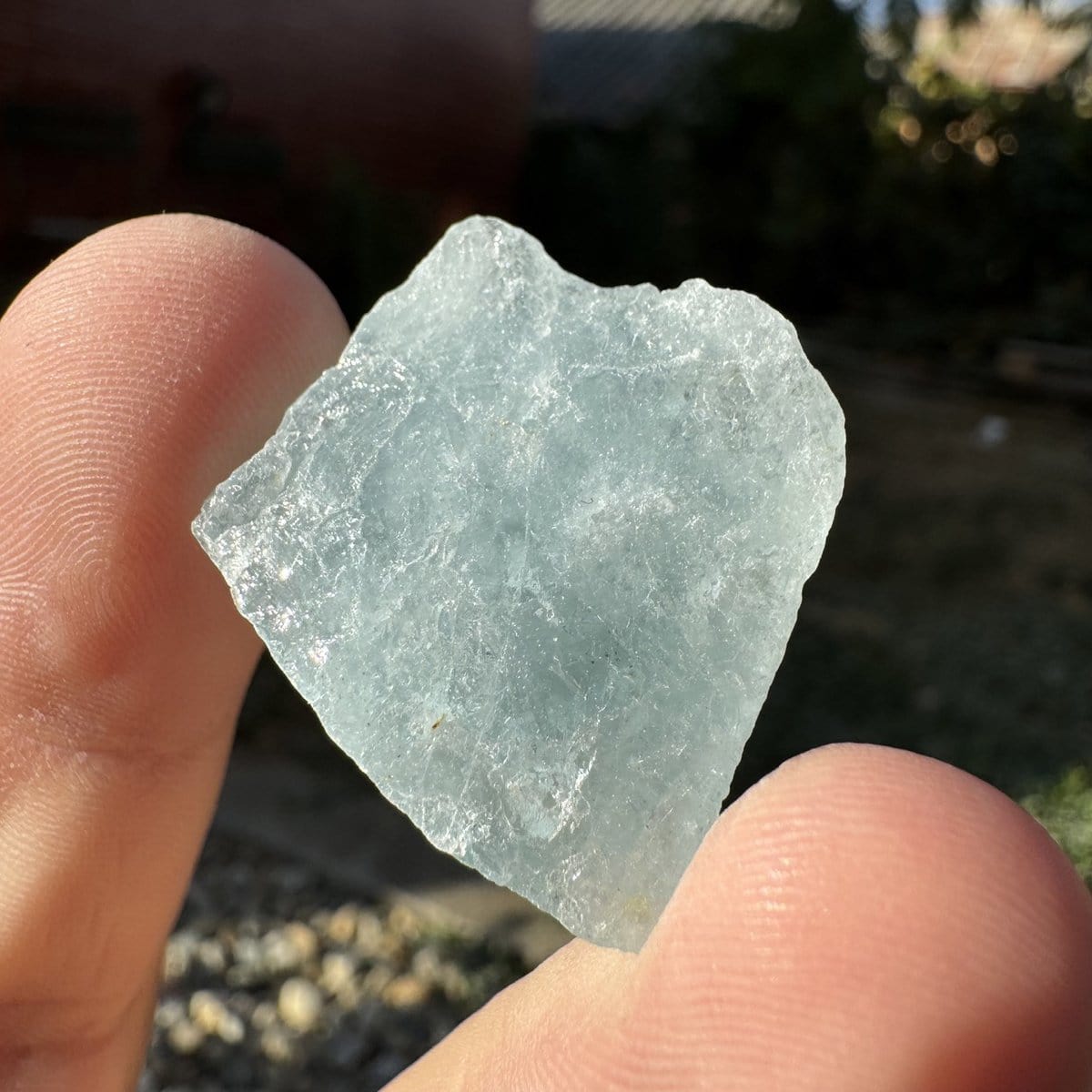 Acvamarin pakistan cristal natural unicat c36