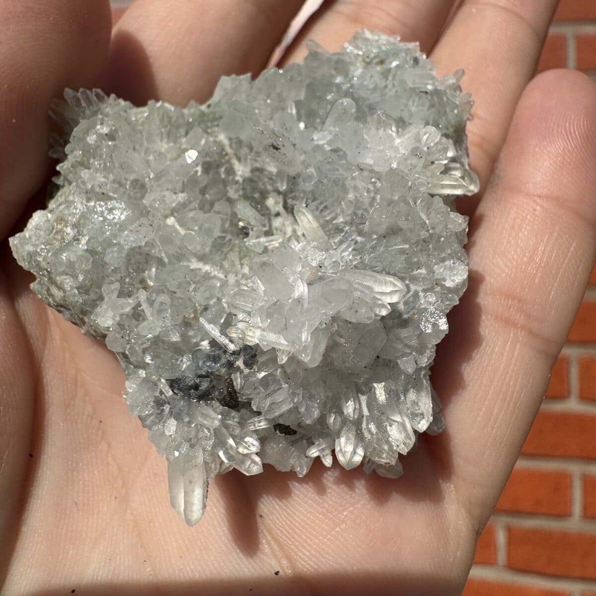 Floare de mina pentru colectie cristal natural unicat c168 lot 2
