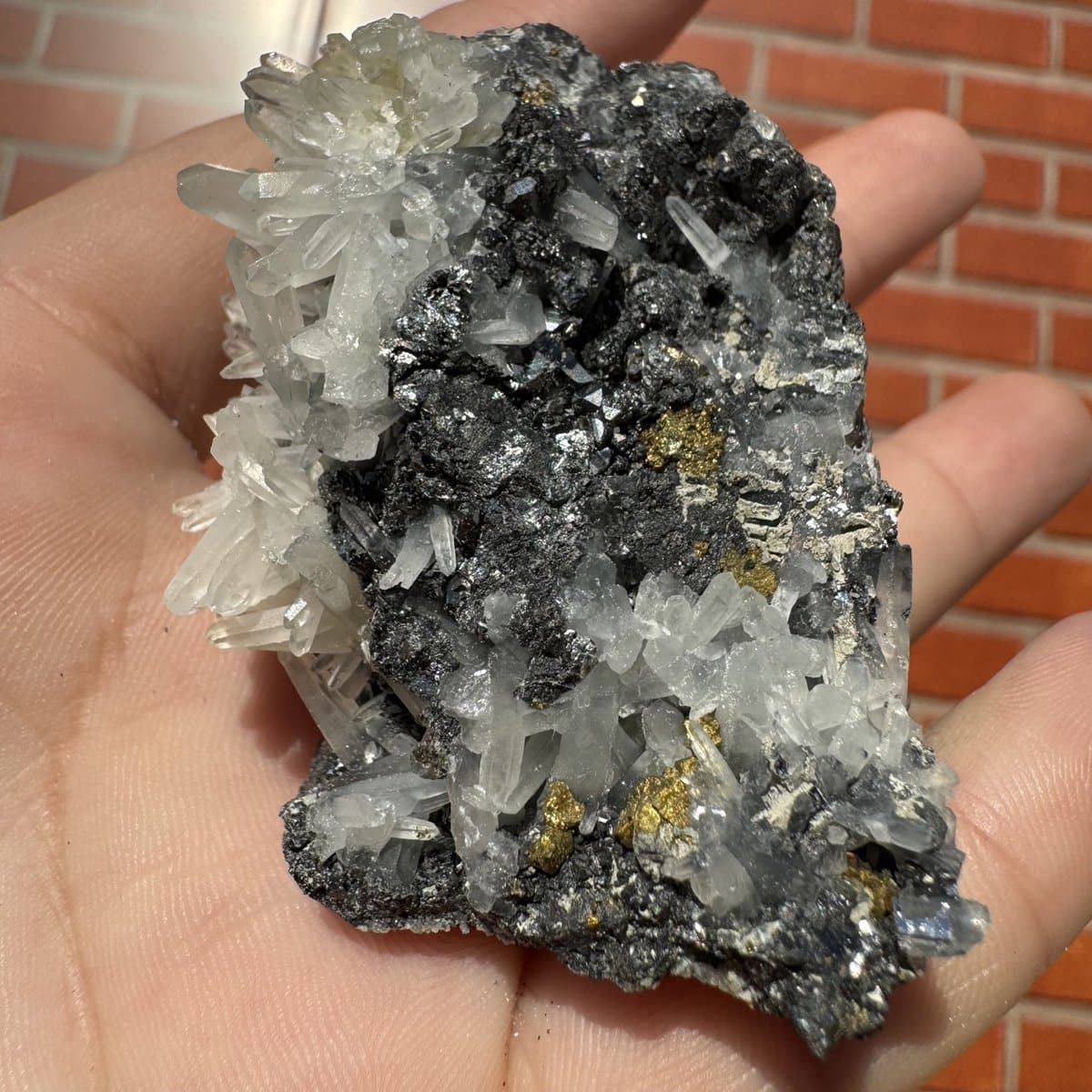 Floare de mina pentru colectie cristal natural unicat c185 lot 2