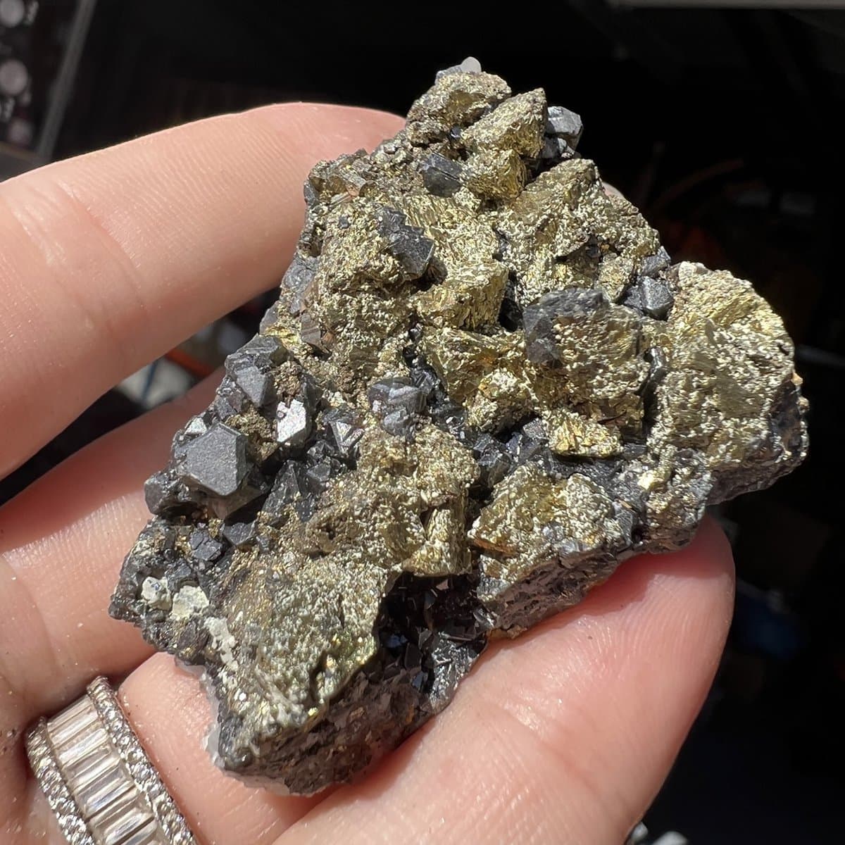 Floare de mina pentru colectie cristal natural unicat c65 lot 2