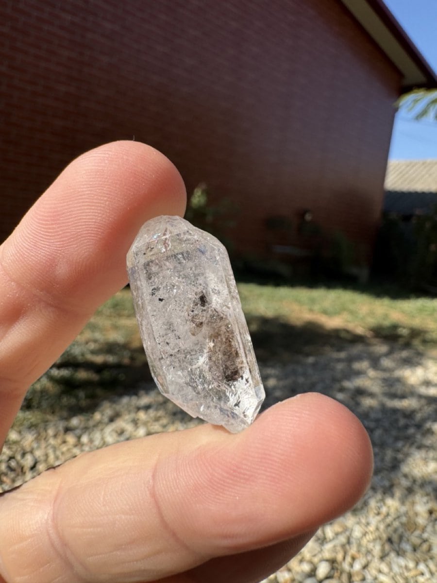 Diamant herkimer cristal natural unicat b25