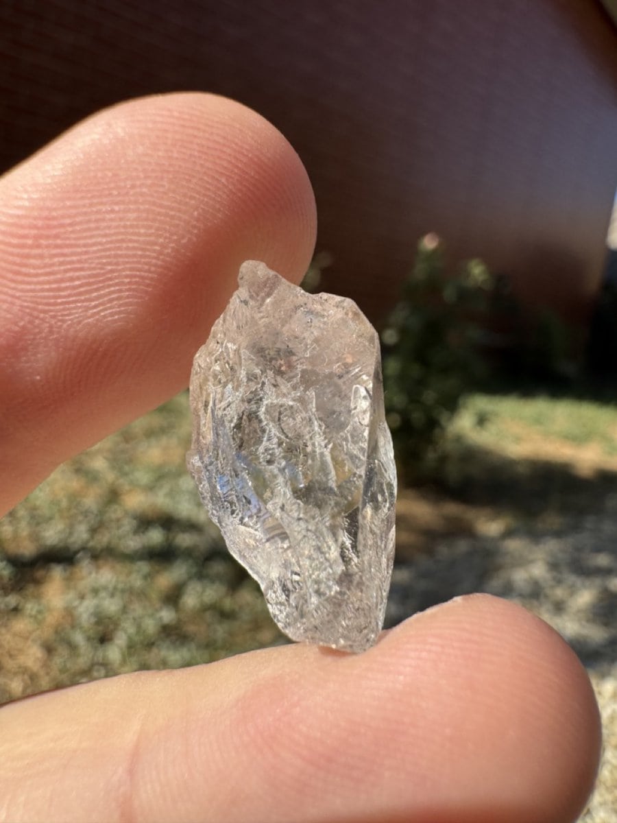 Diamant herkimer cristal natural unicat b40