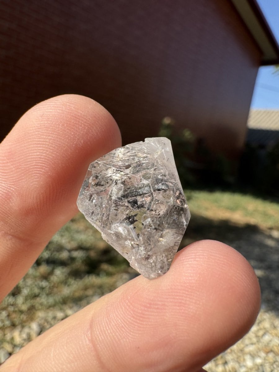 Diamant herkimer cristal natural unicat b48