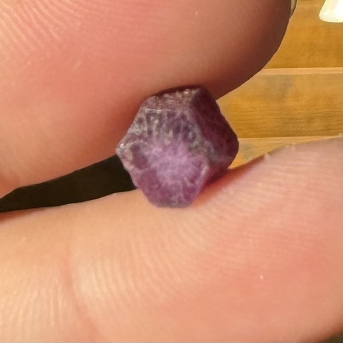 Rubin cristal natural unicat b46