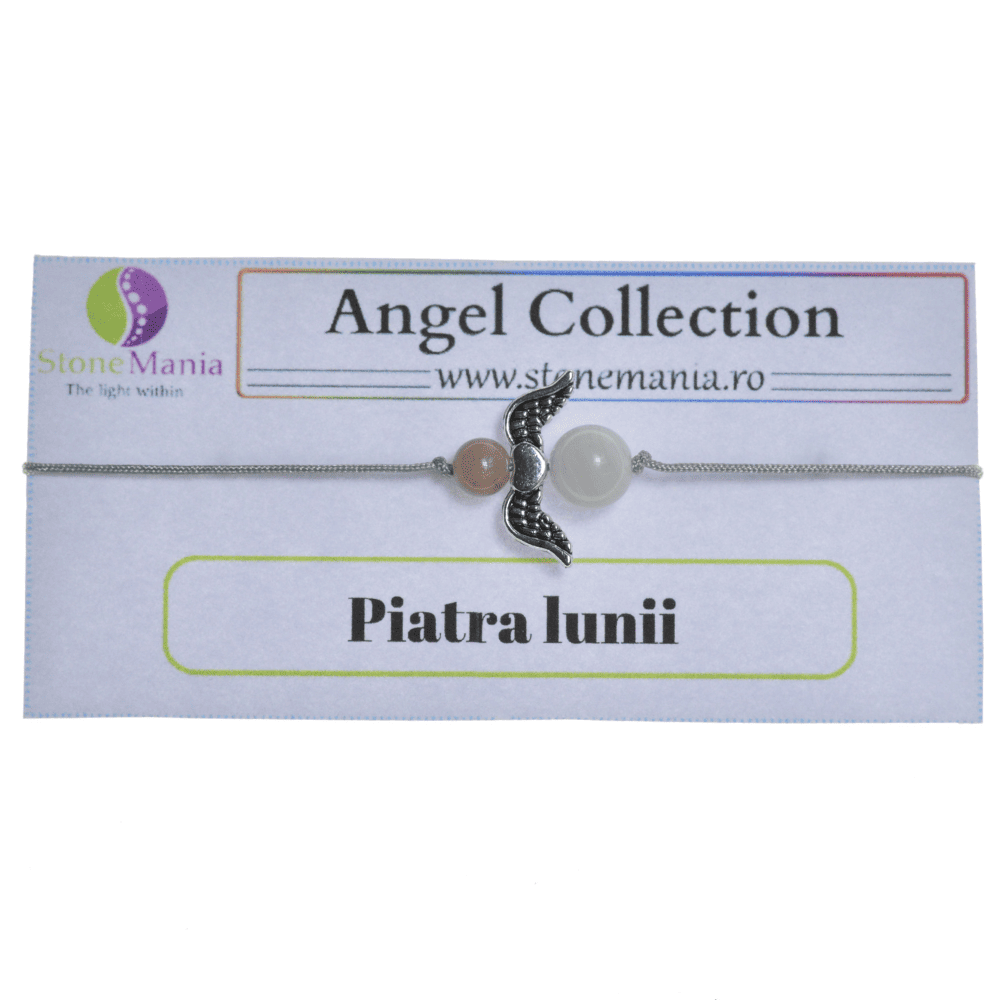 Bratara therapy angel collection piatra lunii 6-8mm