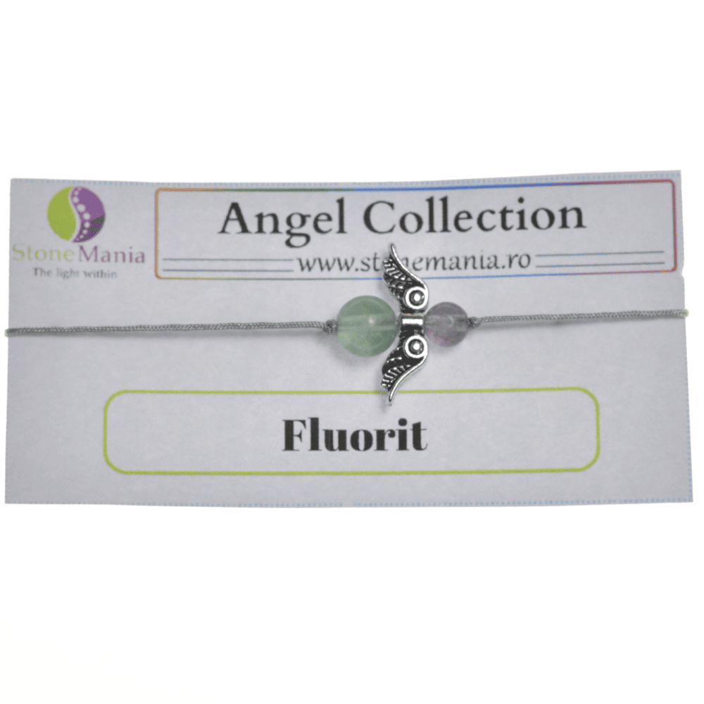 Bratara therapy angel collection fluorit 6-8mm