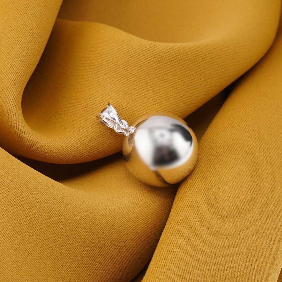 Orecchini A Cerchio Celtici In Argento Sterling 925 - Modello Gotico Con Sfera - 18 Mm - Ipoallergenici - Unisex - Unique Gems