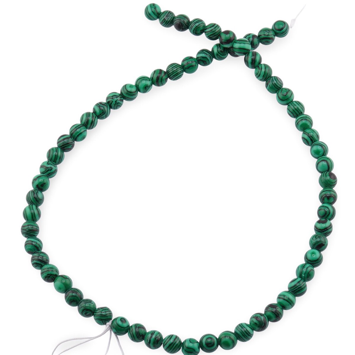 Sirag malachit sfere 6mm 38cm